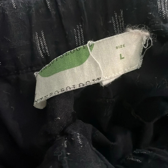 ANTHROPOLOGIE Ikat High Rise Beaded Beach Pants - Large - Picture 10 of 13